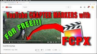 Youtube Chapter Markers with Final Cut Pro X for FREE!!!