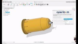 OpenBOM for Autodesk Fusion360 - Classification and Catalog