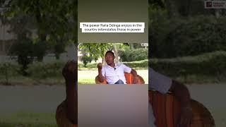 The power Raila Odinga enjoys in the country intimidates those in power