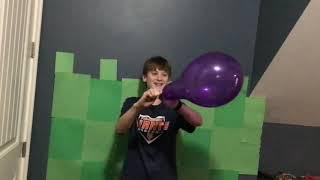 Blowing Up A Balloon Till It Pops!!!