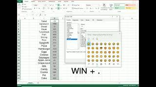 How to Insert Emoji and Color in Excel? |  | MS Excel Short Tricks | Excel Tutorials