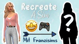 Recreate a Sim CHALLENGE | Mit @Franzisims | Sims 4 Simerla