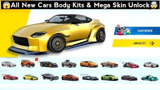 All New Cars Body Kits & Mega Skins Unlock - Extreme Car Driving Simulator 2022 - Car Game