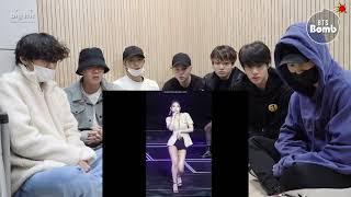 Bts reaction to BLACKPINK- JENNIE CONCERT WILD MOMENTS