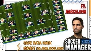 BARCELONA Soccer Manager 2023 Save Data Money