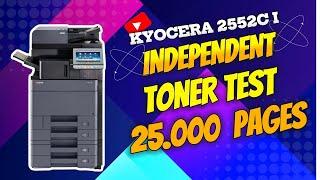 Toner test TK8345 Kyocera 2552ci 2553ci standard ISO/IEC 19798:2017