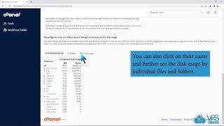 How to check disk usage of directory and bandwidth usage with VPSuniverse