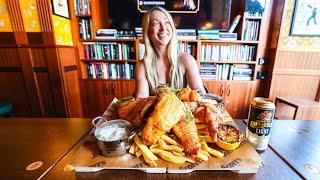 Finland's Biggest Fish n' Chips Platter | John Scott's 3kg Fish n' Chips Challenge!