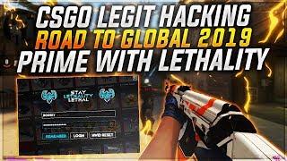 CS:GO - LEGIT CHEATING ROAD TO GLOBAL ELITE!.. (PRIME MATCHMAKING)