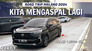 AWAL PERJALANAN 1.800+ KM ‼️ | ROAD TRIP MALANG 2024 | TOYOTA VELOZ Q 2022 | PART 1