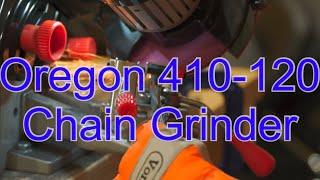 How to Sharpen Chain using Oregon Chain Grinder