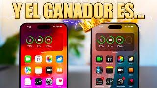 iOS 18 vs iOS 17  Prueba de BATERÍA y RENDIMIENTO  ¿A cuál le dura más?