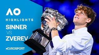 Jannik Sinner vs Alexander Zverev: Australian Open 2025 Final - Highlights