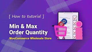 [Tutorial] Minimum Order Amount WooCommerce | Maximum Order Amount WooCommerce Wholesale Store