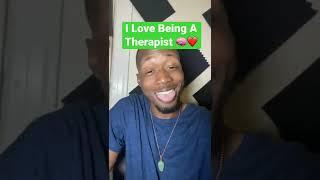 I Love Being A Therapist #relationshipadvice #smarttlove #therapy #mentalhealth #blacktherapist