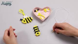 Happy makers Bead Pets，bee making process reference video