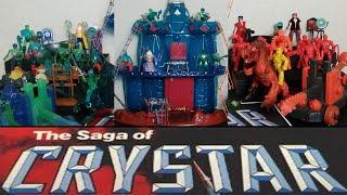 RETRO-WED: 1982 REMCO SAGA OF CRYSTAR ENTIRE TOY LINE OF FIGURES, DRAGONS, CATAPULTS AND THE CASTLE