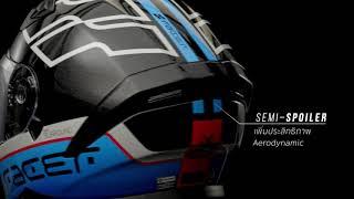 NEW RACER  2019 By H2C Helmet