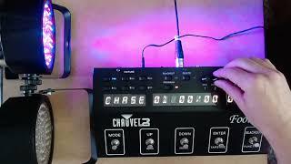 Chauvet Foot C2 DMX Controller - Programming & Review