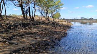 Esto OCURRE cuando BAJA EL RÍO  / 3 DIAS de PESCA ARTESANAL CON ESPINEL