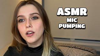 ASMR | Fast & Aggressive Mic Pumping & Spit Painting You