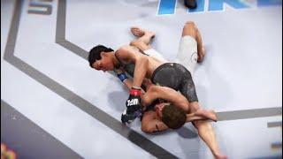 EA UFC 3 (Female Career Mode) Submissions/KO Highlights Pt 2