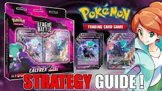 SHADOW RIDER CALYREX VMAX League Battle Deck : Strategy Guide! Pokemon Deck Profile & PTCGO Gameplay