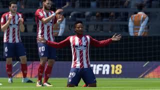 ALEX HUNTER - FIRST goal for Atletico Madrid