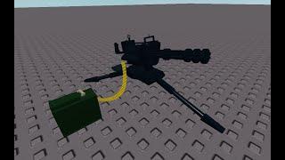 Roblox Studio - M134 Mounted Rotary Turret