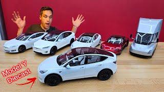 Tesla Model Y Diecast Unboxing! FINALLY!