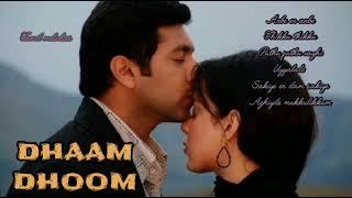 Dhaam Dhoom - Movie - All songs#tamilsongs #songs #melodysongstamil