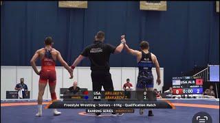 Vito Arujau  Vs. Zelimkhan Abakarov Highlights | Budapest Ranking Series | Qualification Round