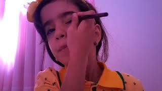 Minha maquiagem. Para a copa