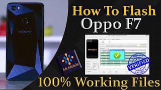 How To Full Flash Oppo F7 CPH1819  Firmware Dead Boot Repair Hang Fix Without Device