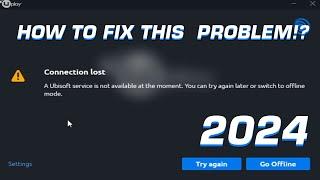 How to fix Connection Lost in Ubisoft