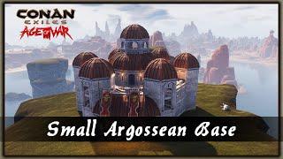 HOW TO BUILD A SMALL ARGOSSEAN BASE [SPEED BUILD] - CONAN EXILES