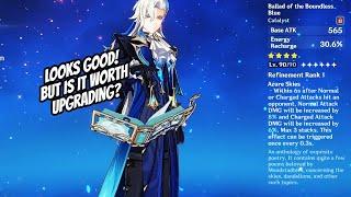 The new F2P book looks really good on Neuvillette! | Genshin Impact