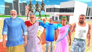 Franklin Family Vs Ghost Zombie | Funny Gameplay Indian Bikes Driving 3d 