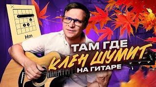 Там где клен шумит на гитаре  аккорды кавер табы