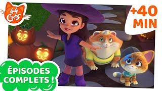 44 Chats | 40 MINUTES  | Marathon d‘Halloween  | Épisodes complets | Friandises ou bêtises?