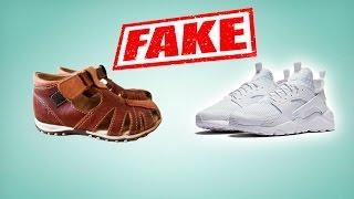 Кроссовки NIKE Air Huarache real vs fake. Как отличить подделку от оригинала