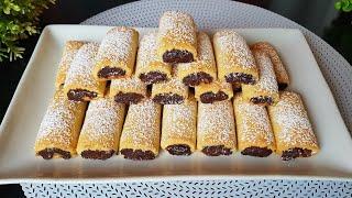 Ricetta in 5 minuti ! I biscotti sciolgono in bocca buoni e facili che farai tutti i giorni !