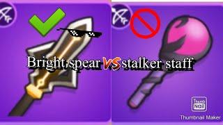 Archero bright spear vs stalker staff