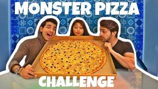 MONSTER PIZZA Challenge | Rimorav Vlogs