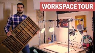My New Room and Workspace