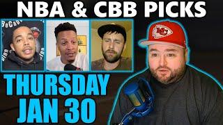 Thursday Picks with Kyle Kirms | NBA CBB January 30th