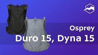 Рюкзаки Osprey Duro 15 и Osprey Dyna 15. Обзор