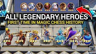 MAGIC CHESS | 7 LEGENDARY HEROES 3 STARS | HARPER 1 META NOW