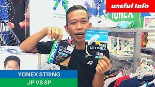 YONEX STRING SP vs JP