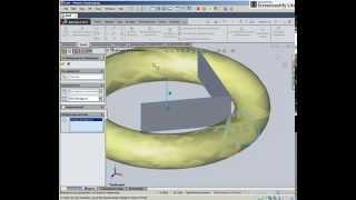 Поверхности в SOLIDWORKS